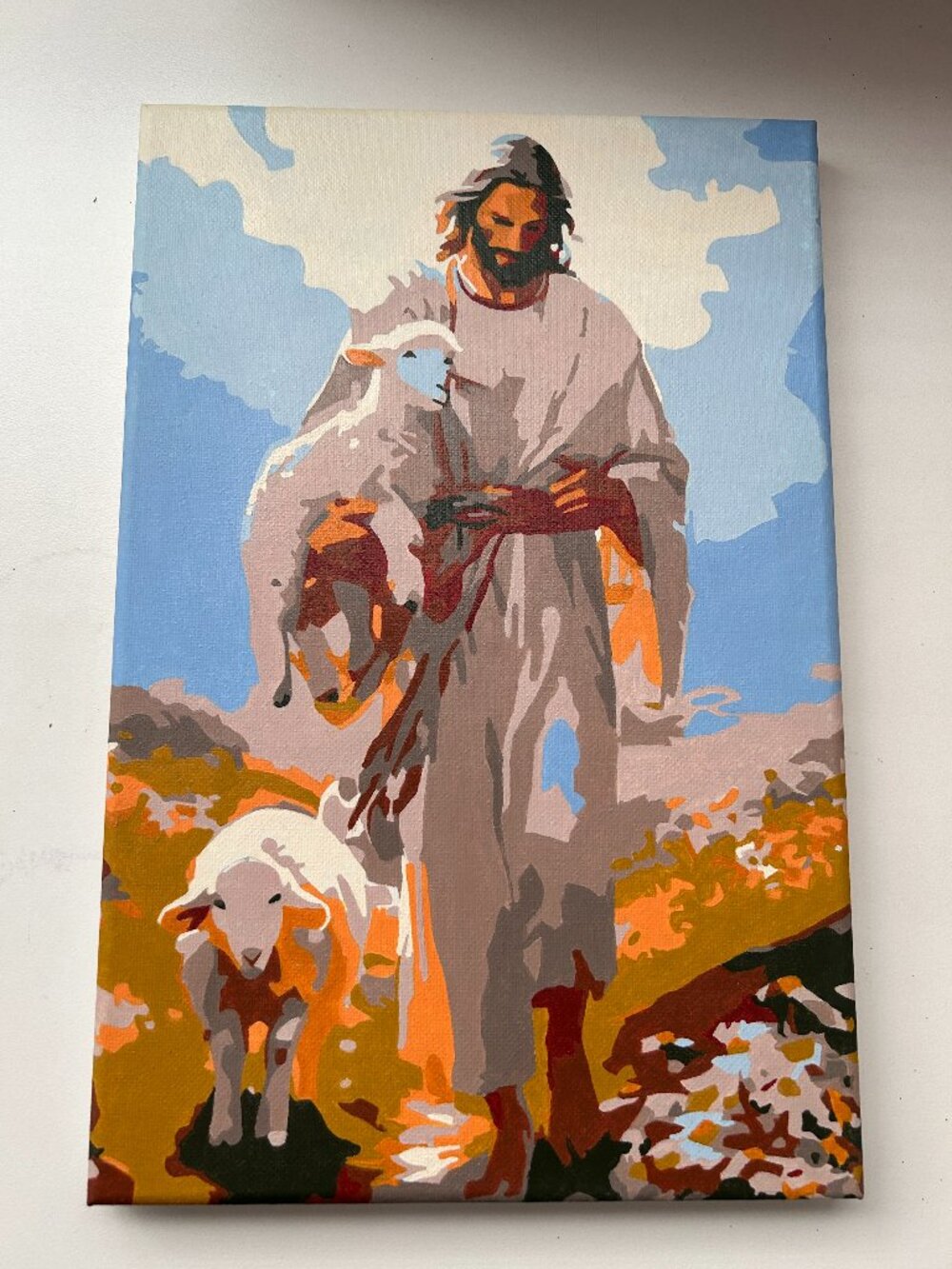 Hand Painted Good Shepherd